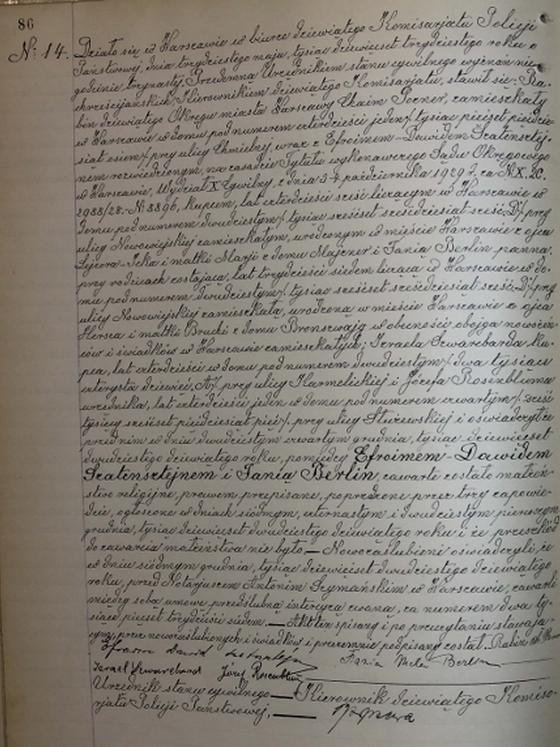 Franciszek i Mela Szatensztejn