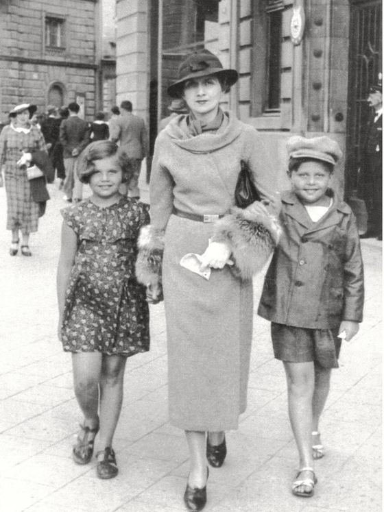 Maria Anna, Alicja i Józef Fellerowie