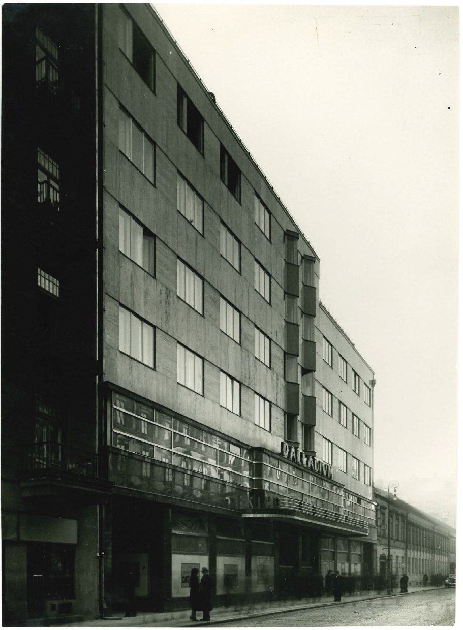 Złota 7/9 z kinem Palladium, Warszawa, 1937.