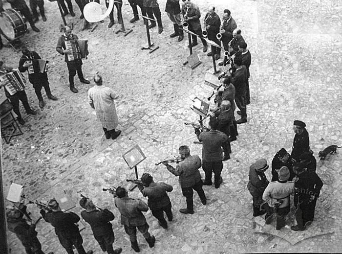 Orkiestra obozowa 1942 r.