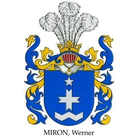 The Miron coat of arms of the Werner family