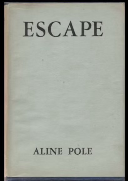 Okładka „Escape” Aline Pole, 1946. Ze zbiorów Joan
Zegree.